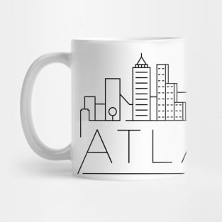 Atlanta Minimal Skyline Mug